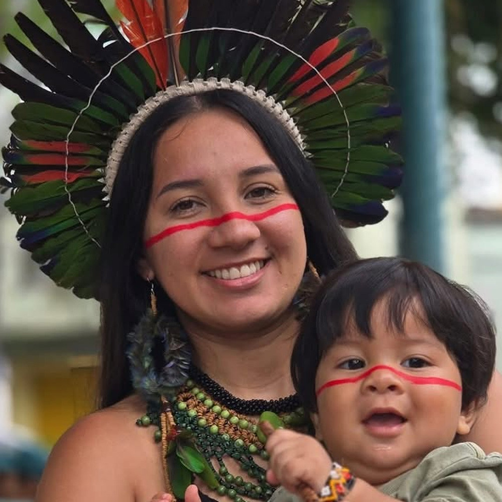 Foto da Palestrante Samela Sateré Mawé Costa